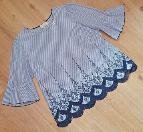 Bluse tunika himmelblau - bluse/tunika, by