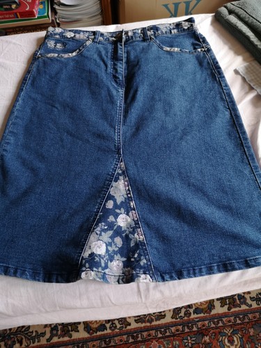 Jeansrock von himmelblau - von,
