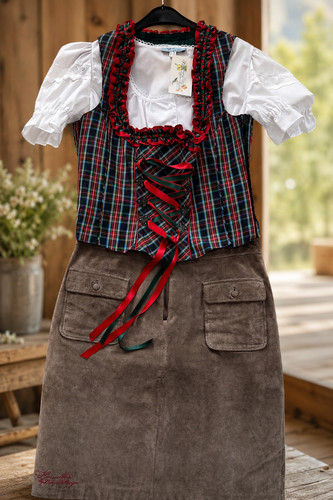 Trachtenset von himmelblau - himmelblau, by